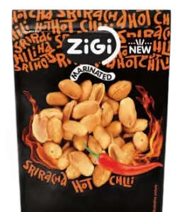 Zigi Marinated Peanuts - Sriracha Hot Chili
