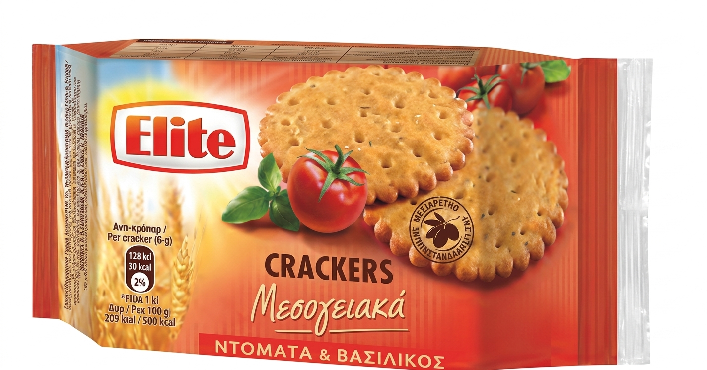 Elite Crackers - Tomato & Basil