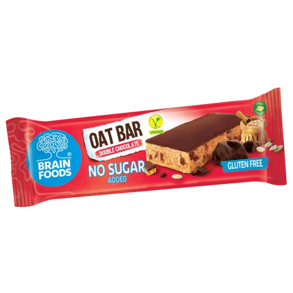 Brain Foods Double Chocolate Oat Bar
