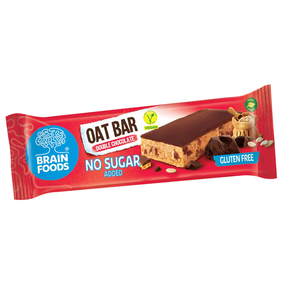 Brain Foods Double Chocolate Oat Bar
