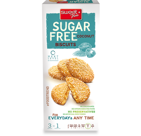 Sugar Free Coconut Biscuits