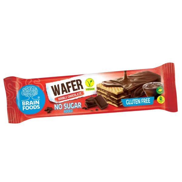 Brain Foods Double Chocolate Wafer