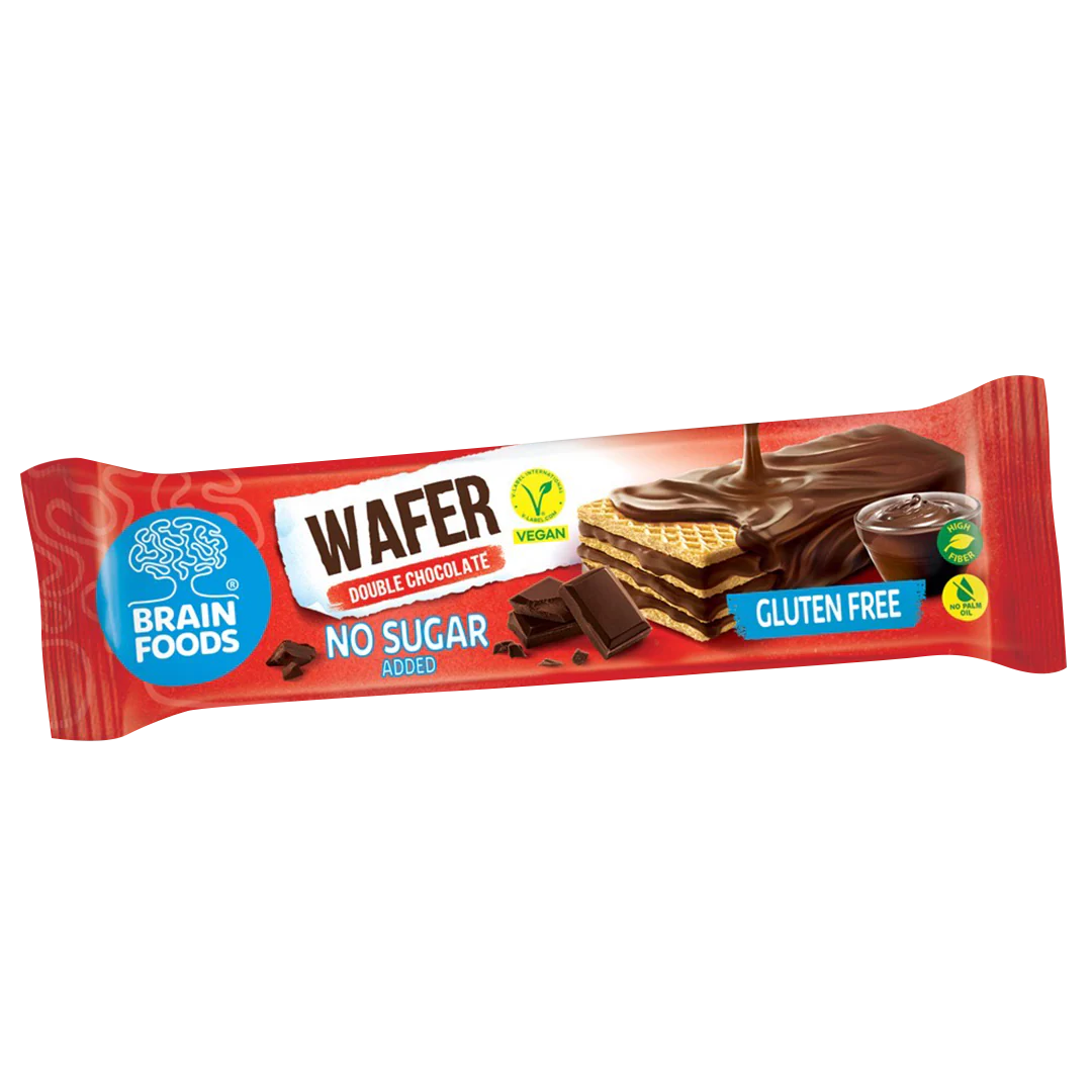 Brain Foods Double Chocolate Wafer