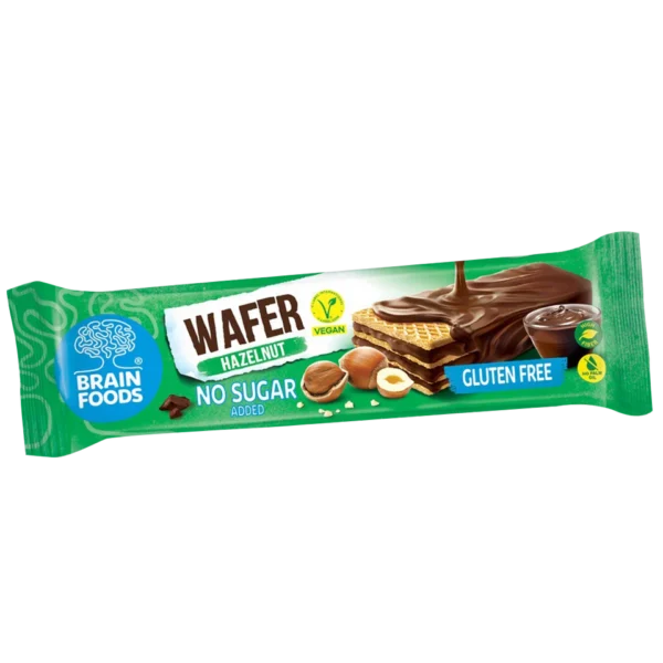 Brain Foods Hazelnut Wafer