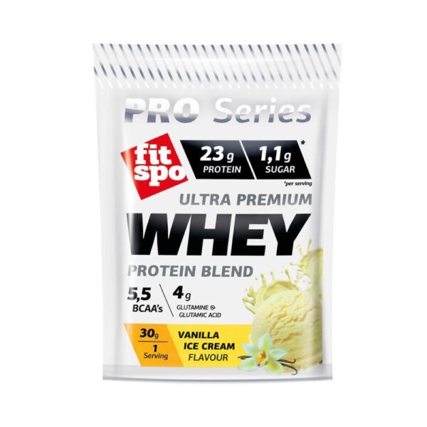 Fit Spo Whey Protein Vanilla Ice Cream - Single Serving
