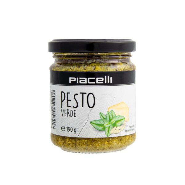 Piacelli Green Basil Pesto Sauce 190 g